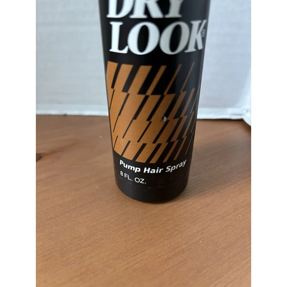 VNTG The Dry Look For Men Non Aerosol Hairspray MAX Hold 8 oz 227g New NOS 2005